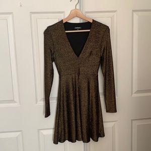 Never worn sparkly Express dress